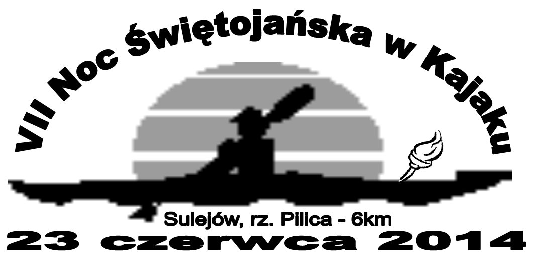logo VII Noc Świętojanska w Kajaku
